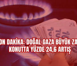 Son Dakika: Doğal Gaza Büyük Zam! Konutta Yüzde 24,6 Artış