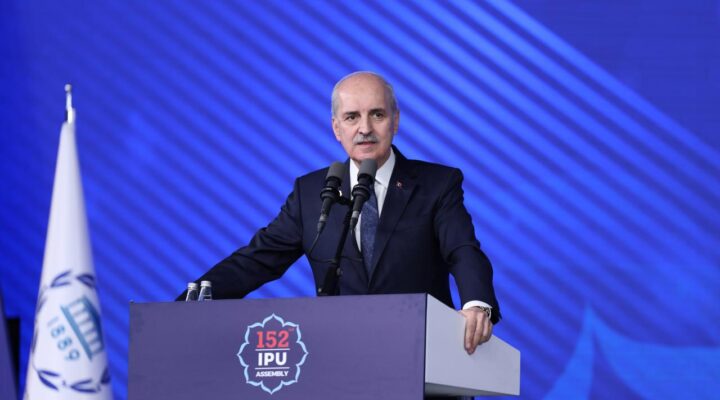 TBMM Başkanı Kurtulmuş, PAB 152. Genel Kurulu kapsamında 41 ikili görüşme yaptı
